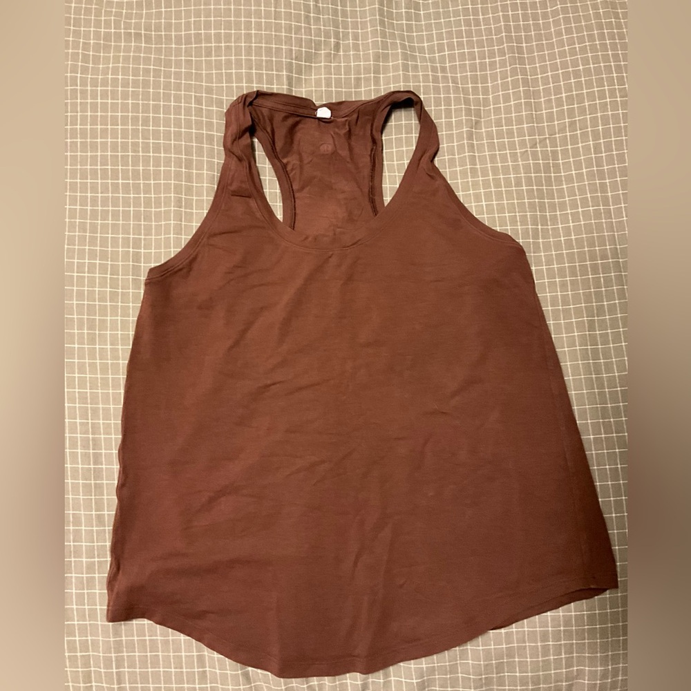 Women's lululemon love tank brown 8